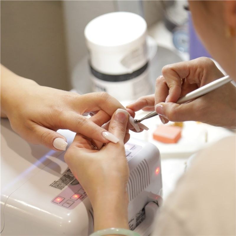 Manicure service at Belle Nails Spa